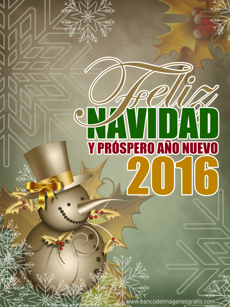 Feliz-Navidad-y-Prospero-Año-Nuevo-2016-Snowman